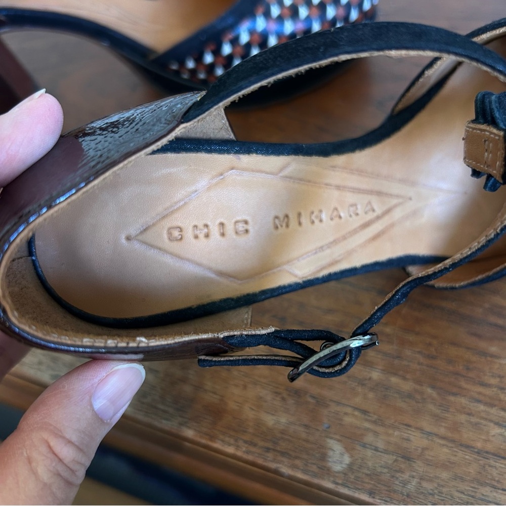 New Chie Mihara Dafra Heeled Shoe - Picture 9 of 14
